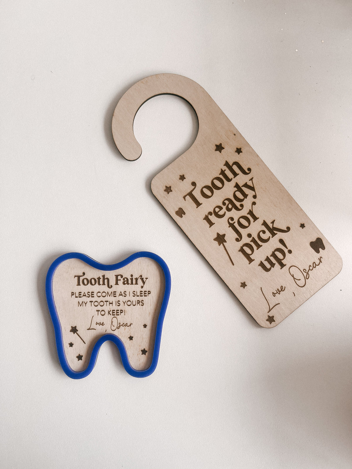Tooth Fairy Dish + Hanger set