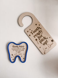 Tooth Fairy Dish + Hanger set