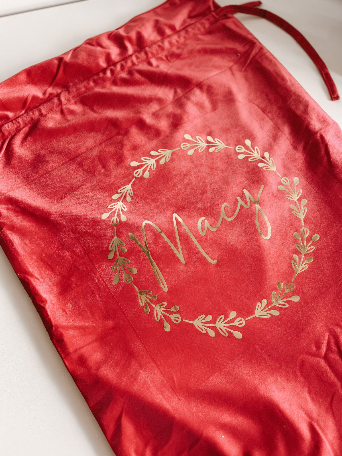 Velvet Santa Sacks
