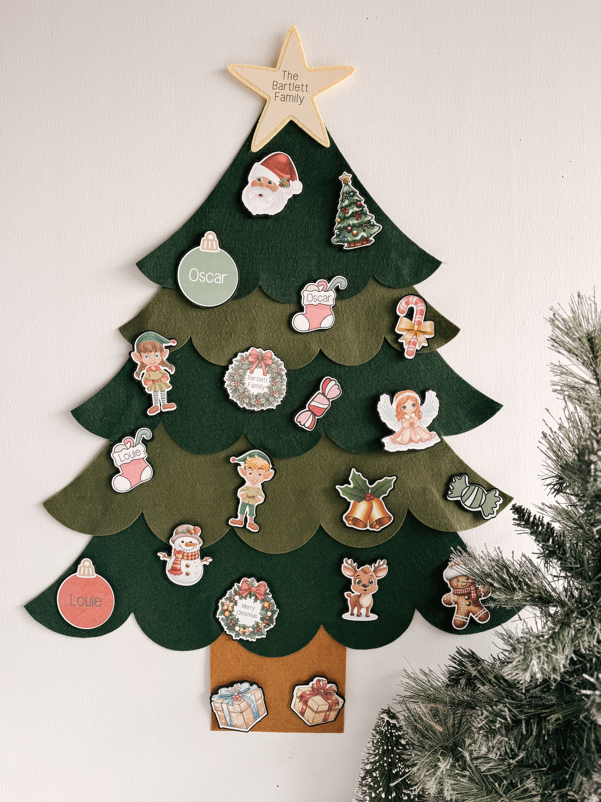Large Felt Christmas Tree