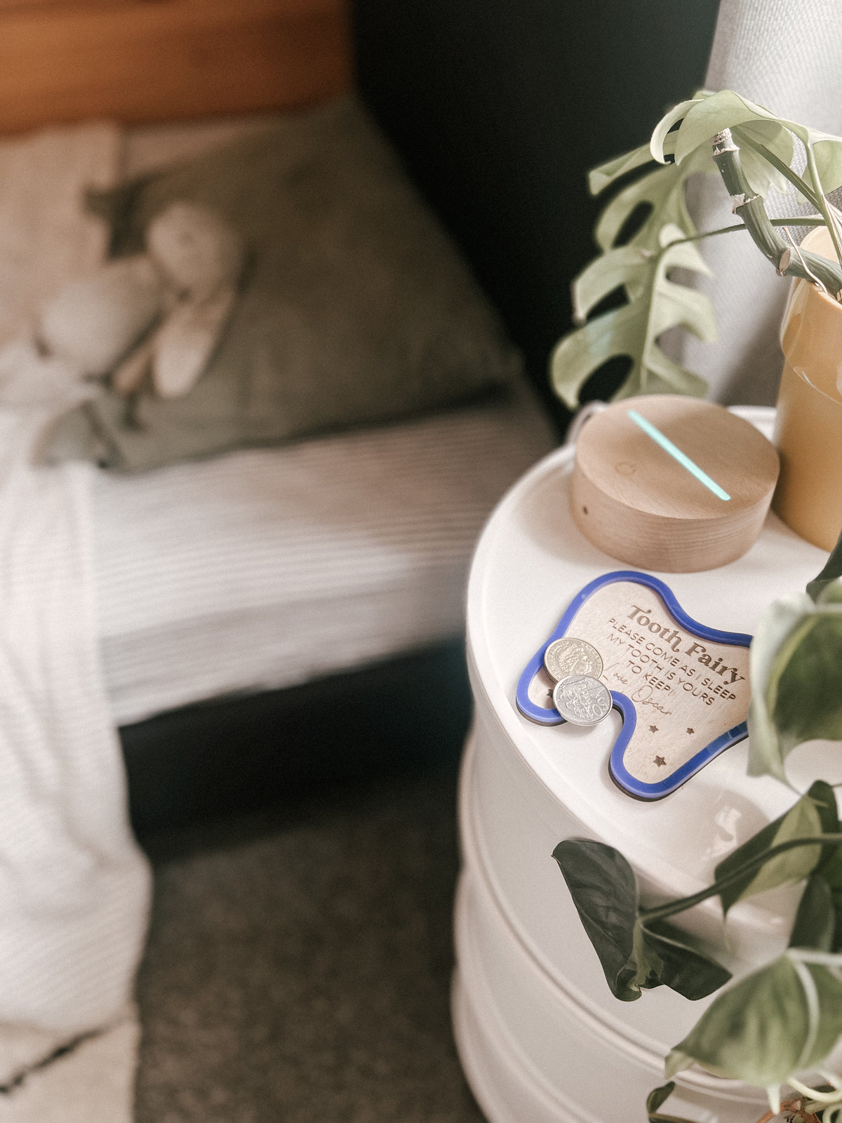 Tooth Fairy Dish + Hanger set