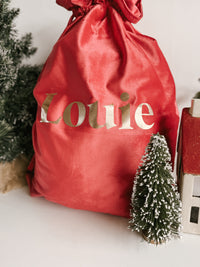 Velvet Santa Sacks