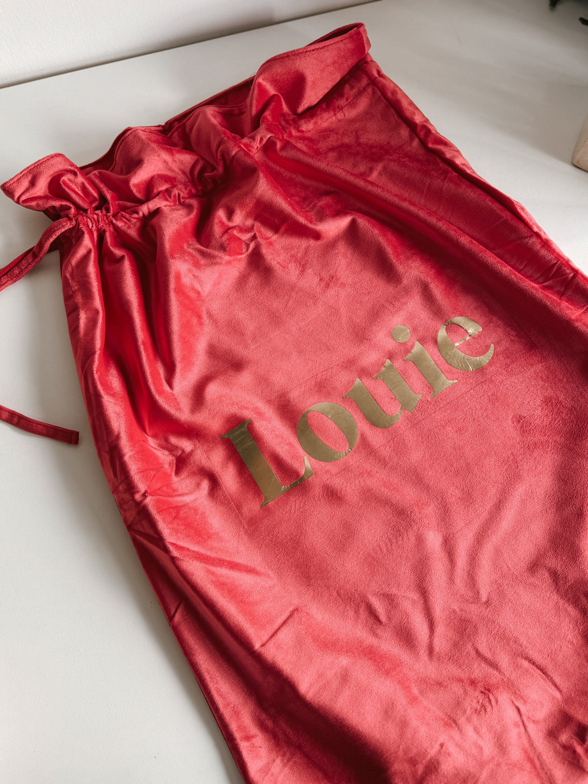 Velvet Santa Sacks