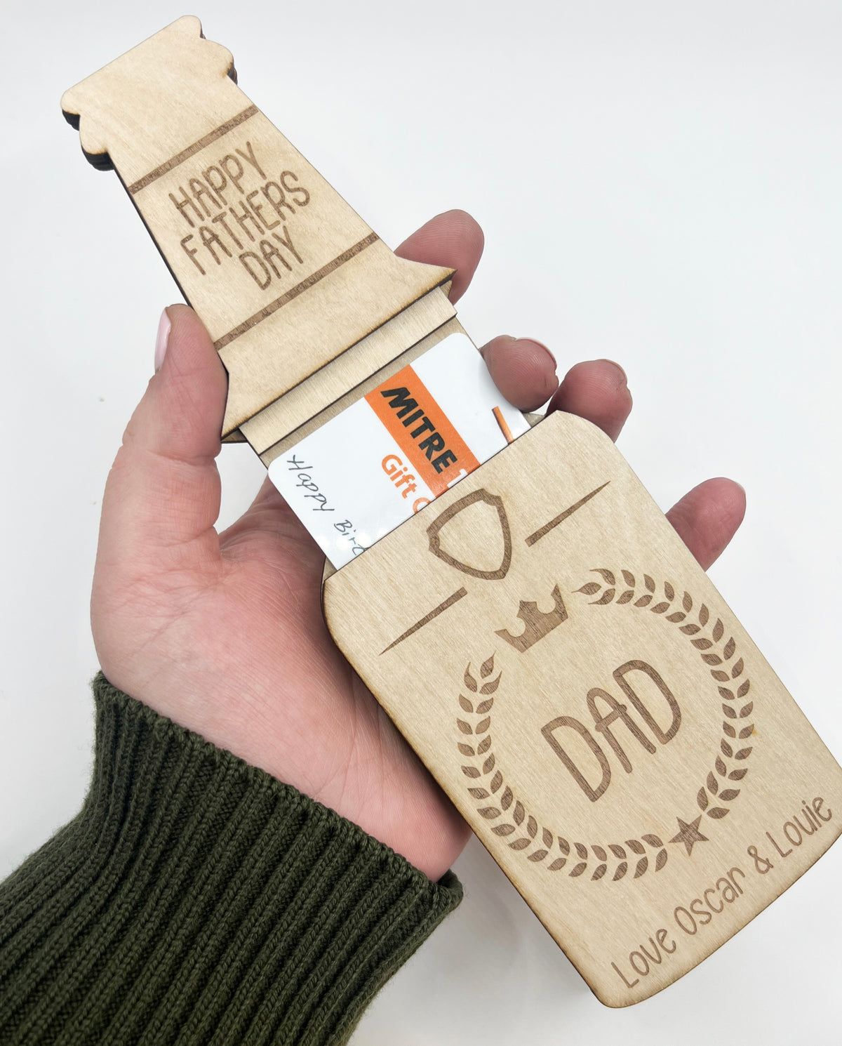 Beer Gift Card Holder