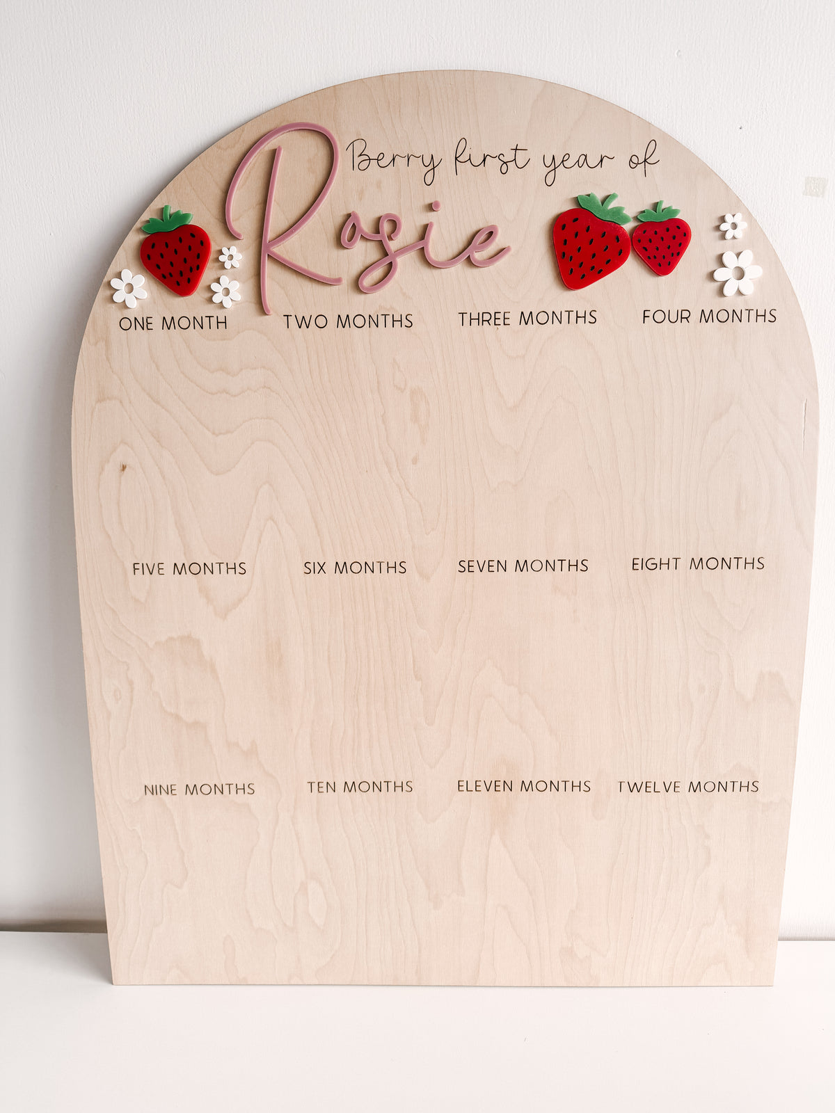Berry First Photo Board