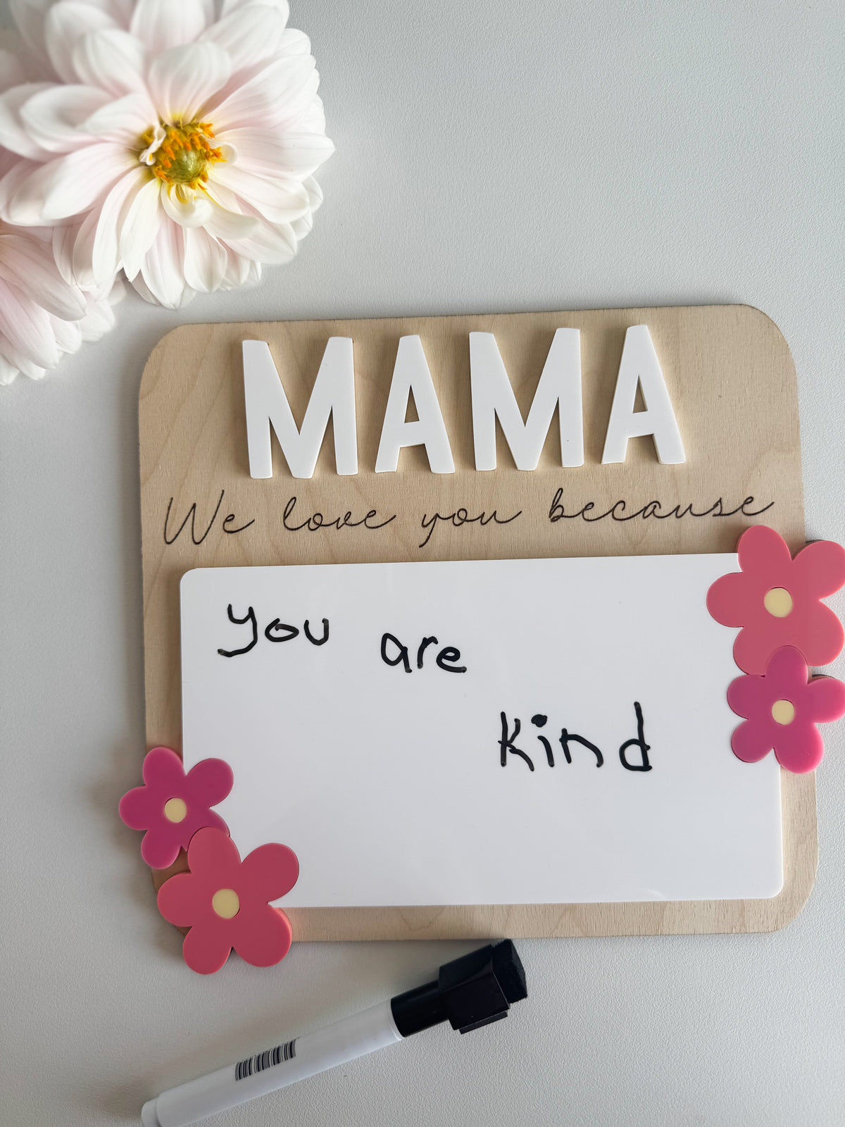 Flower whiteboard