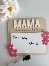 Flower whiteboard