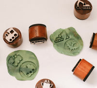 Play Dough Stamps - Transport
