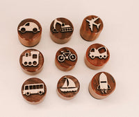 Play Dough Stamps - Transport