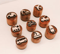 Play Dough Stamps - Transport